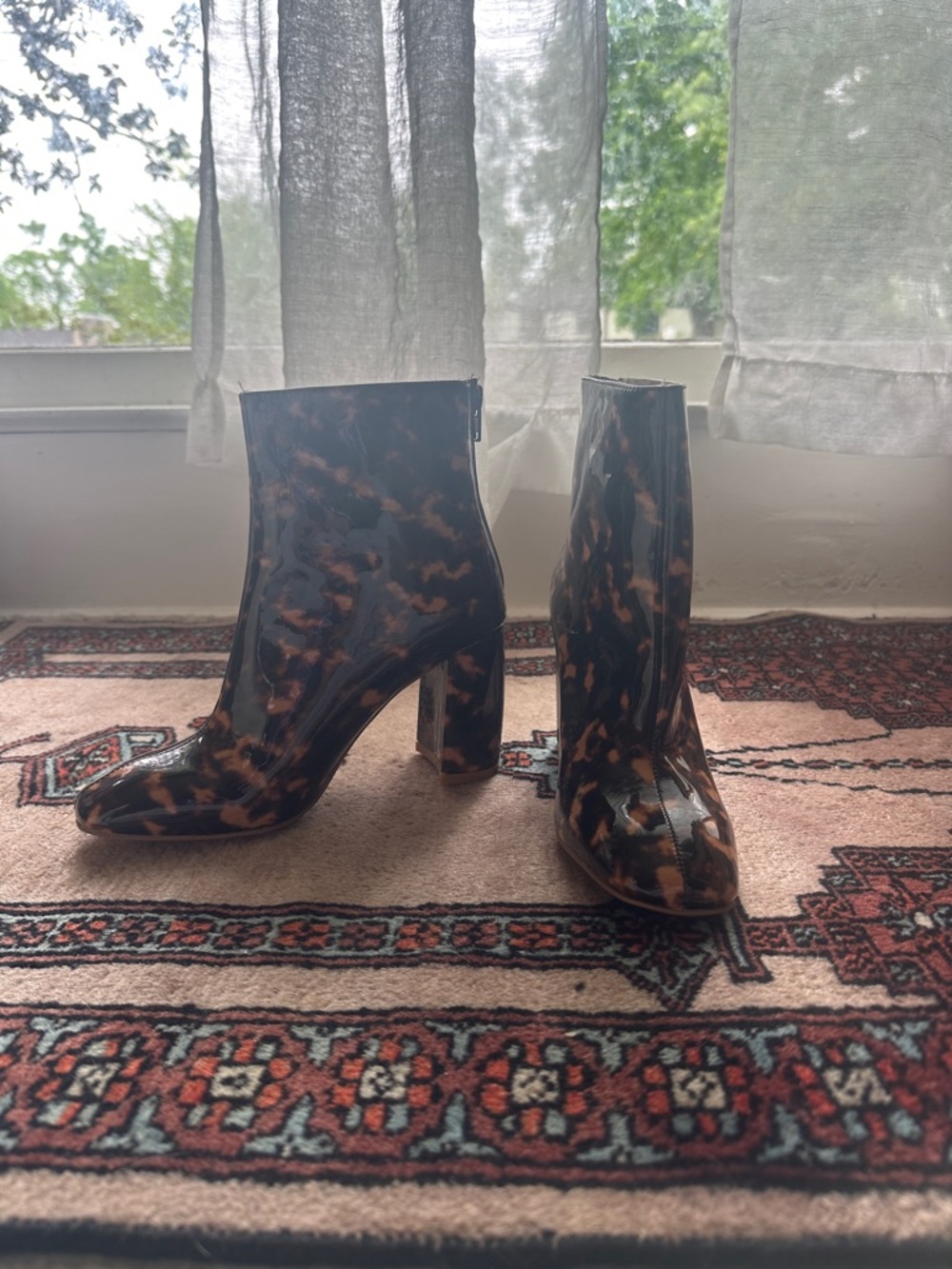 Jaggar Tortoiseshell Gloss Boot